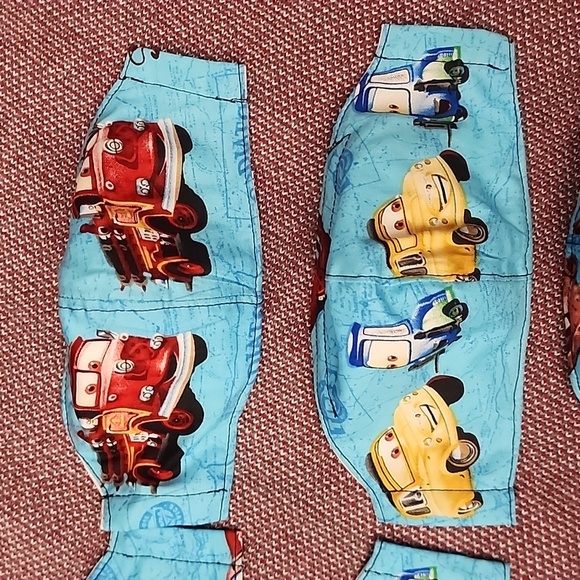 Bundle of 8 Disney Cars Toddler Kids Face Masks - Picture 2 of 15